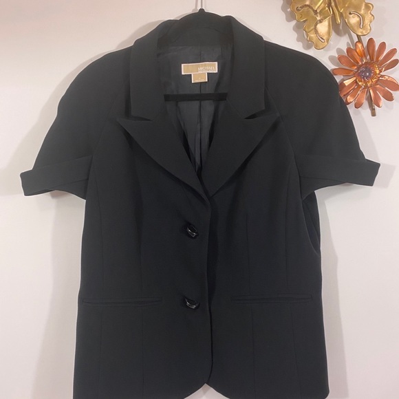 Michael Kors Jackets & Blazers - Michael Kors Short Sleeve Black Womens Blazer